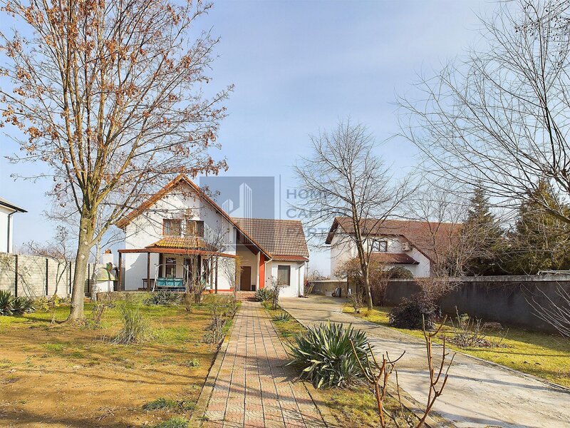 Buftea, casa de vanzare 6 camere, 3 bai, utilitati.